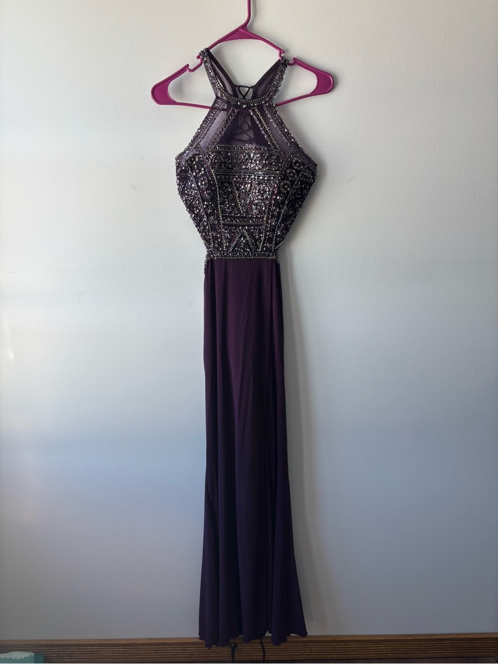 Camille La Vie Prom Dress Size 6 Purple